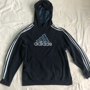Unisex navy adidas sweatshirt